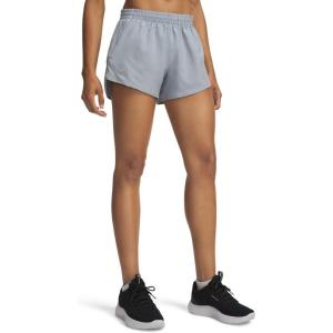 image:imageUnder Armour Womens Mileage Shorts465 Harbor Blue  Harbor Blue  Reflective