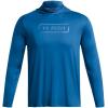 image:imageUnder Armour Mens Isochill Ninja Hook Hoodie406 Photon Blue   Viral Blue