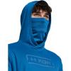 image:imageUnder Armour Mens Isochill Ninja Hook Hoodie406 Photon Blue   Viral Blue