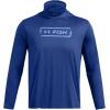 image:imageUnder Armour Mens Isochill Ninja Hook Hoodie432 Tech Blue   Horizon Blue