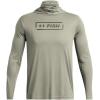 image:imageUnder Armour Mens Isochill Ninja Hook Hoodie504 Grove Green   Marine Od Green