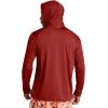image:imageUnder Armour Mens Isochill Ninja Hook Hoodie840 Earthen Orange   Canyon Pink