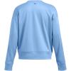 image:imageUnder Armour Womens Shoreline Terry Crew465 Horizon Blue   Tech Blue