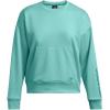 image:imageUnder Armour Womens Shoreline Terry Crew482 Radial Turquoise  Coastal Teal  Coastal Teal