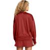 image:imageUnder Armour Womens Shoreline Terry Crew840 Earthen Orange   Canyon Pink