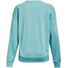 image:imageUnder Armour Womens Shoreline Terry CrewCloudless Sky 400White