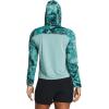 image:imageUnder Armour womens Isochill Shorebreak Hoodie482 Radial Turquoise  Circuit Teal  Circuit Teal
