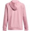 image:imageUnder Armour womens Shoreline Terry Hoodie100 White   Pink Sugar