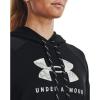 image:imageUnder Armour womens Shoreline Terry HoodieBlack 001Electric Tangerine