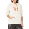 image:imageUnder Armour womens Shoreline Terry HoodieOnyx White 112Pitch Gray