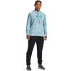 image:imageUnder Armour womens Shoreline Terry HoodieOpal Blue 293Electric Tangerine