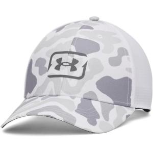 image:imageUnder Armour Mens Fish Hunter Stretch Fit Hat035 Steel  White  Castlerock