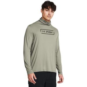image:imageUnder Armour Mens Isochill Ninja Hook Hoodie504 Grove Green   Marine Od Green