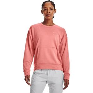 image:imageUnder Armour Womens Shoreline Terry Crew603 Posh Pink   Bittersweet Pink