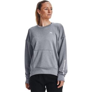 image:imageUnder Armour Womens Shoreline Terry CrewSteel 035Kiln Red