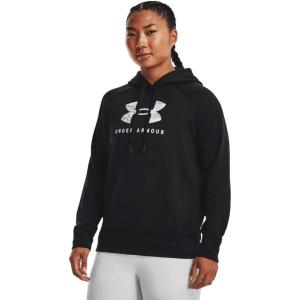 image:imageUnder Armour womens Shoreline Terry Hoodie002 Black   White