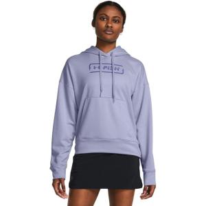 image:imageUnder Armour womens Shoreline Terry Hoodie539 Celeste  Starlight  Starlight