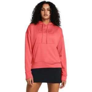image:imageUnder Armour womens Shoreline Terry Hoodie811 Coho  Coho  Sedona Red