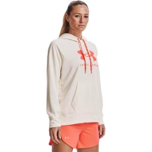 image:imageUnder Armour womens Shoreline Terry HoodieOnyx White 112Pitch Gray