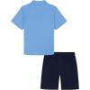 image:imageUnder Armour Boys 2piece Short Sleeve Tshirt and Shorts Set Outdoor CollectionBlue Drift Tide