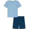 image:imageUnder Armour Boys 2piece Short Sleeve Tshirt and Shorts Set Outdoor CollectionIntel Bass Blue