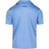 image:imageUnder Armour Boys Matchplay Short Sleeve Golf Polo Lightweight Performance Stretch Logo DetailingCarolina Blue Solid