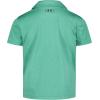 image:imageUnder Armour Boys Matchplay Short Sleeve Golf Polo Lightweight Performance Stretch Logo DetailingGreen Birdie Twist