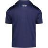 image:imageUnder Armour Boys Matchplay Short Sleeve Golf Polo Lightweight Performance Stretch Logo DetailingMidnight Navy Solid
