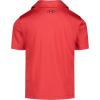 image:imageUnder Armour Boys Matchplay Short Sleeve Golf Polo Lightweight Performance Stretch Logo DetailingRed Solid