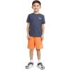 image:imageUnder Armour Boys Performance Tech Shorts Elastic Waistband Lightweight amp FastDryingApollo Orange Mesh