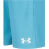 image:imageUnder Armour Boys Performance Tech Shorts Elastic Waistband Lightweight amp FastDryingFresco Blue Mesh