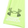 image:imageUnder Armour Boys Performance Tech Shorts Elastic Waistband Lightweight amp FastDryingHype Green Logo