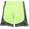 image:imageUnder Armour Boys Performance Tech Shorts Elastic Waistband Lightweight amp FastDryingHyper Green Blocked