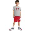image:imageUnder Armour Boys Performance Tech Shorts Elastic Waistband Lightweight amp FastDryingRed Logo Tech