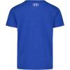 image:imageUnder Armour Boys Short Sleeve Elite TShirt Lightweight amp Breathable Relaxed FitUltra Blue