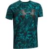image:imageUnder Armour Boys Tech Big Logo Printed ShortSleeve TShirt338 Rack Green   Black