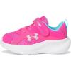image:imageUnder Armour Girls Infant Assert 11 Alternate Closure694 Pink RaveFresco BlueIridescent