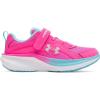 image:imageUnder Armour Girls Pre School Charged Assert 11 Alternate Closure694 Pink RaveFresco BlueIridescent