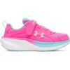 image:imageUnder Armour Girls Pre School Charged Assert 11 Alternate Closure694 Pink RaveFresco BlueIridescent