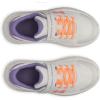 image:imageUnder Armour Kids Pre School Surge 4 Alternate Closure Running Shoes110 Summit WhitePurple LuxeElectric Tangerine