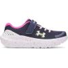 image:imageUnder Armour Kids Pre School Surge 4 Alternate Closure Running Shoes410 Midnight NavyRebel PinkWhite
