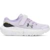 image:imageUnder Armour Kids Pre School Surge 4 Alternate Closure Running Shoes535 Salt PurpleTransparentBlack