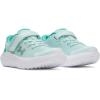 image:imageUnder Armour Kids Pre School Surge 4 Alternate Closure Running Shoes703 Refresh MintGreen ModeMetallic Silver