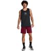 image:imageUnder Armour Mens Baseline Basketball Shorts625 Cardinal   Racer Red