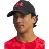 image:imageUnder Armour Mens Blitzing Cap Stretch Fit005 Black   Racer Red