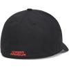 image:imageUnder Armour Mens Blitzing Cap Stretch Fit006 Black   Venom Red