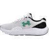 image:imageUnder Armour Mens Charged Surge 4 SneakerWhiteBlackGreen Mode