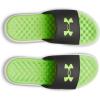 image:imageUnder Armour Mens Ignite Pro 8 Fixed Band Slides003 BlackWhiteHyper Green