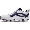 image:imageUnder Armour Mens Leadoff Icon Low Rm Baseball Cleats100 WhiteMidnight NavyMidnight Navy
