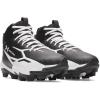 image:imageUnder Armour Mens Spotlight Hammer Football Cleats001 BlackWhiteWhite